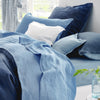 BIELLA MIDNIGHT & WEDGWOOD EURO SHAM SAMPLE