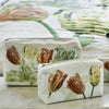 SPRING TULIP BUTTERMILK TOILETRY BAGS