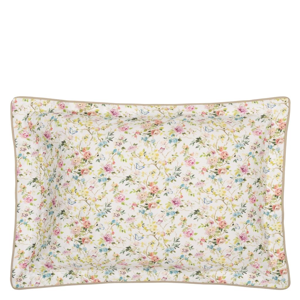 FIORE D'ACQUA PEONY BEDDING SAMPLES