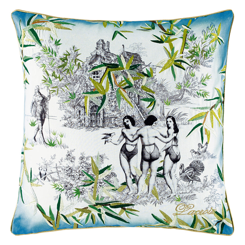 EXOTISME OPALE DECORATIVE PILLOW