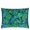 SANZAI VELOURS COBALT DECORATIVE PILLOW