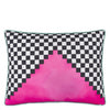 FLEURS JUMELLES  MOSAIQUE DECORATIVE PILLOW