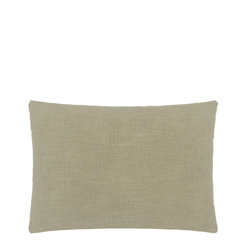 ENAMEL FLOWER CELADON DECORATIVE PILLOW