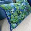 SANZAI VELOURS COBALT DECORATIVE PILLOW