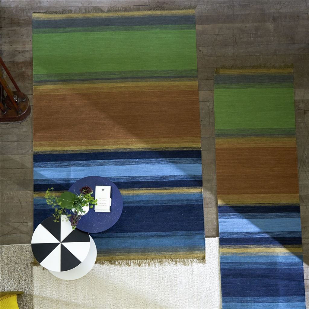 MIKOME INDIGO RUG RUNNER