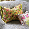 SANZAI VELOURS PERSIMMON DECORATIVE PILLOW