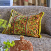 SANZAI VELOURS PERSIMMON DECORATIVE PILLOW