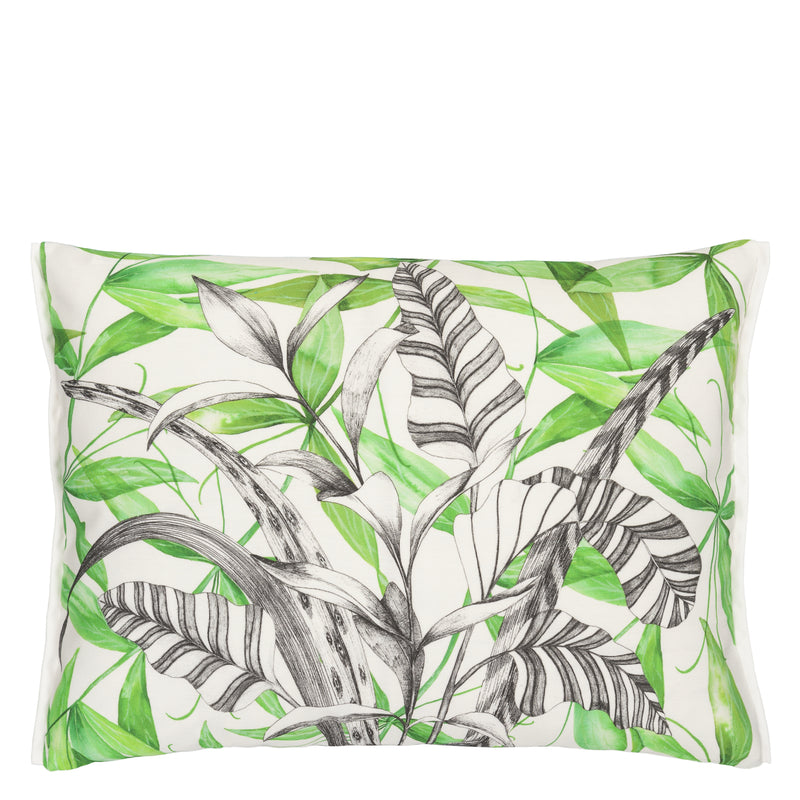 PALME BOTANIQUE EMERALD OUTDOOR DECORATIVE PILLOW