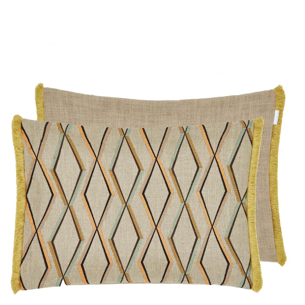 TREVENNA OCHRE DECORATIVE PILLOW