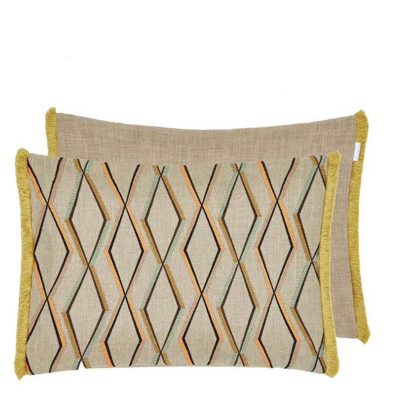 TREVENNA OCHRE DECORATIVE PILLOW