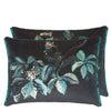 PASQUEFLOWER INDIGO DECORATIVE PILLOW