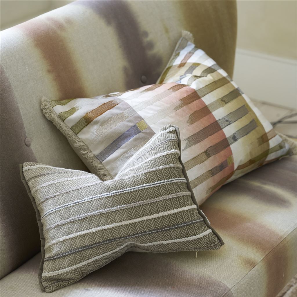 CASCATA OCHRE DECORATIVE PILLOW