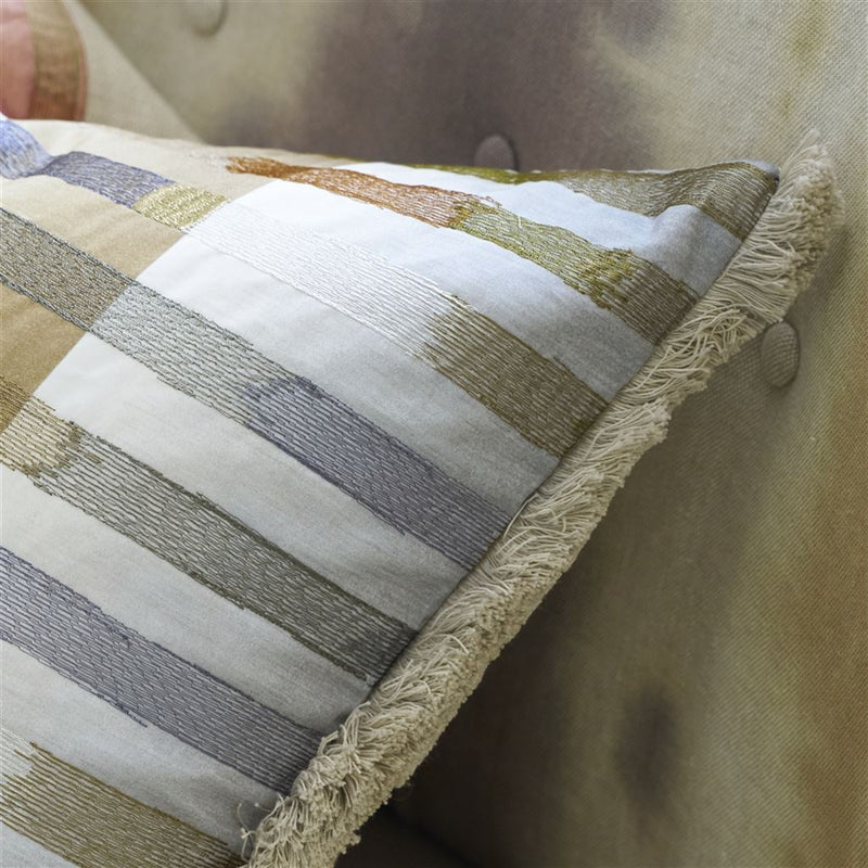 CASCATA OCHRE DECORATIVE PILLOW