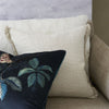 PASQUEFLOWER INDIGO DECORATIVE PILLOW