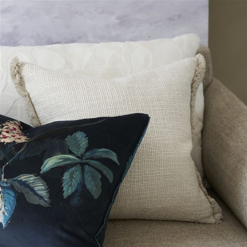 PASQUEFLOWER INDIGO DECORATIVE PILLOW