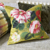 CAMELLIA VELOURS MIMOSA DECORATIVE PILLOW