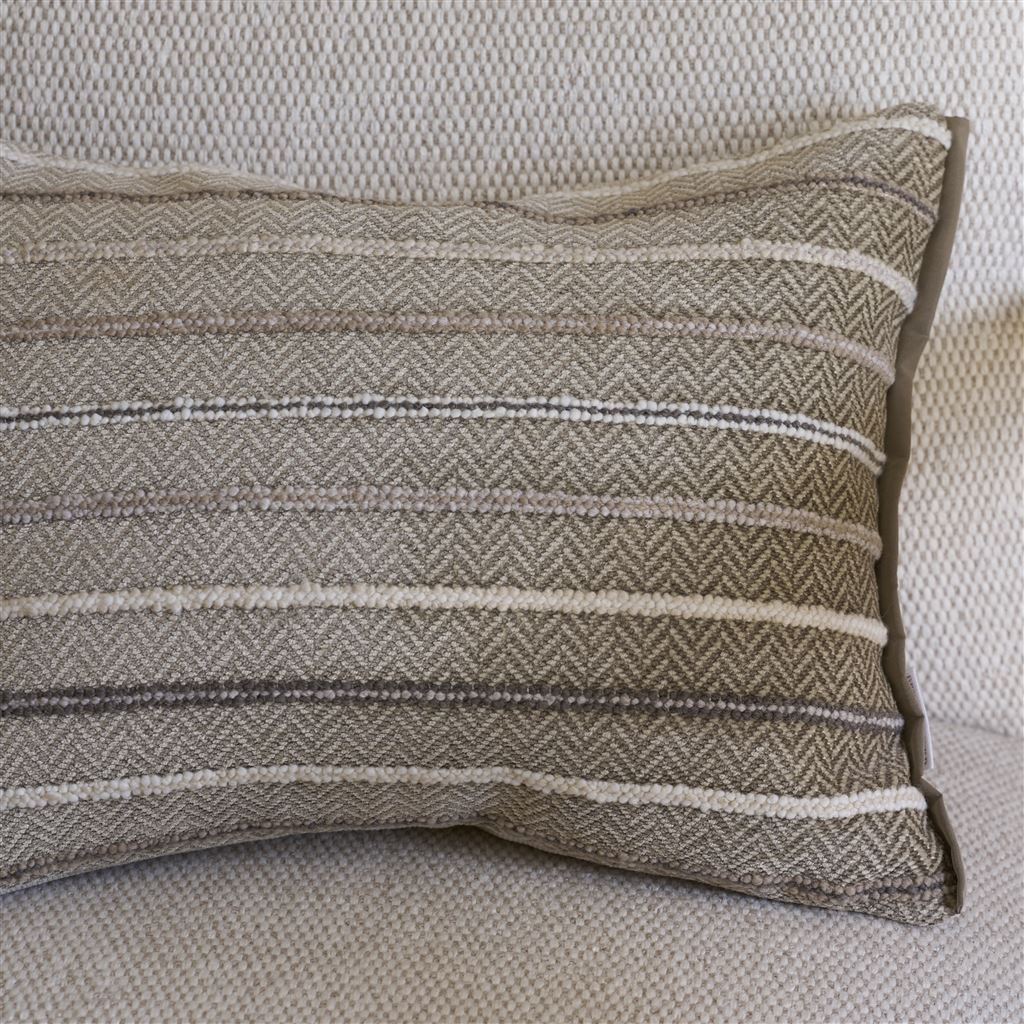 PORTHMINSTER CHALK DECORATIVE PILLOW