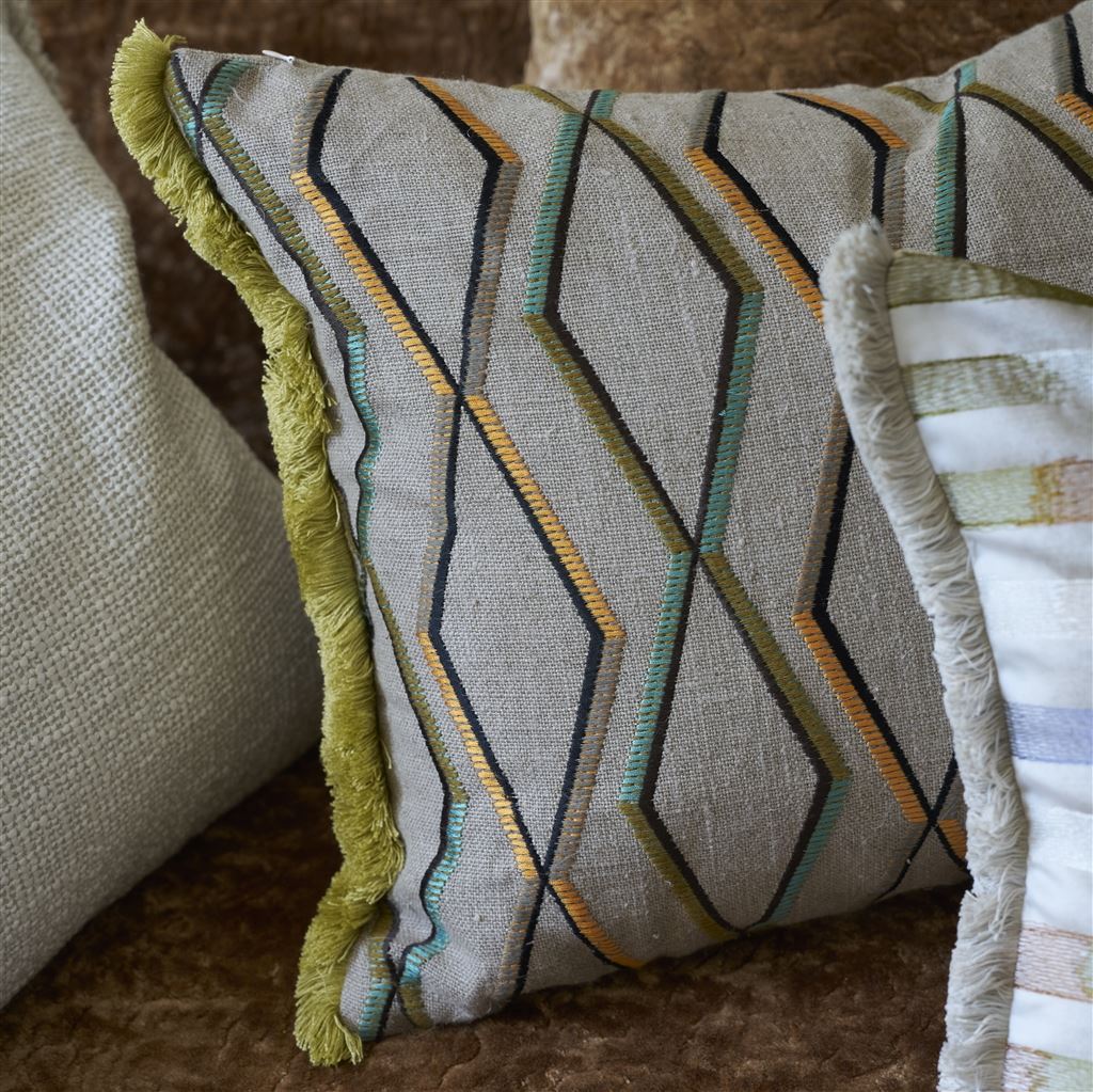 TREVENNA OCHRE DECORATIVE PILLOW