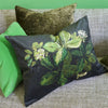 PASQUEFLOWER OLIVE DECORATIVE PILLOW