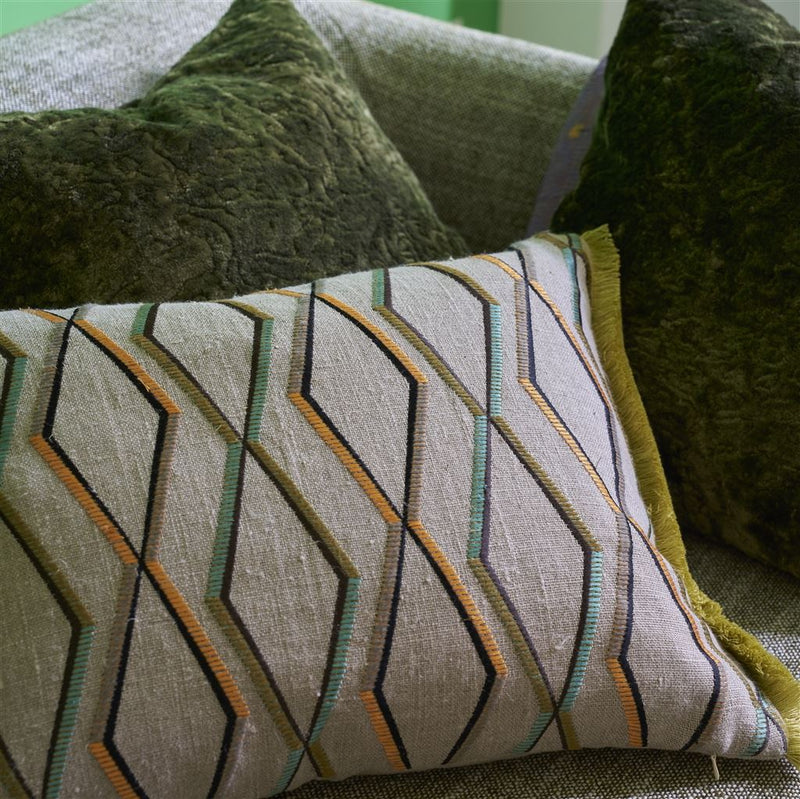 TREVENNA OCHRE DECORATIVE PILLOW