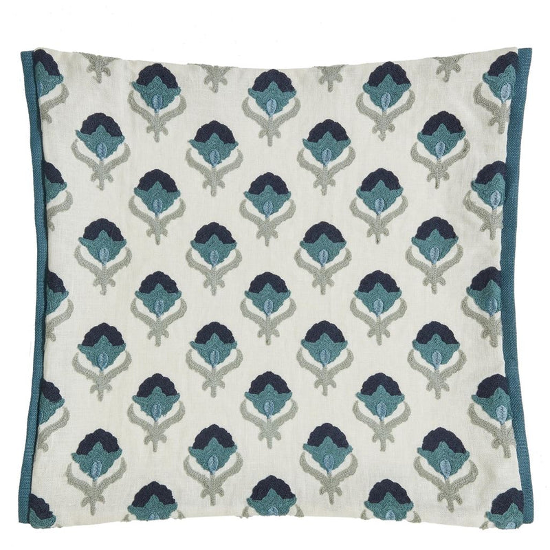 TEASEL INDIGO DECORATIVE PILLOW