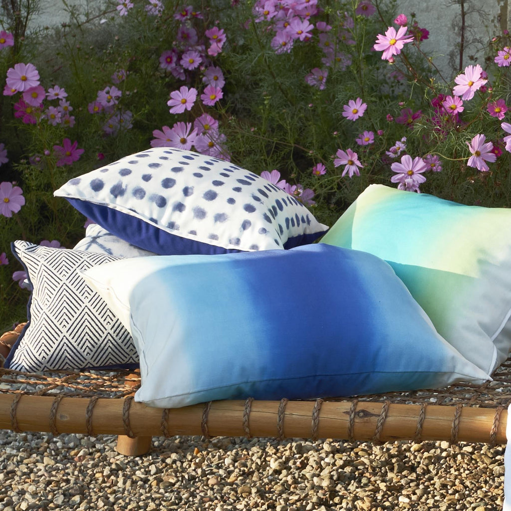 AMLAPURA COBALT OUTDOOR DECORATIVE PILLOW