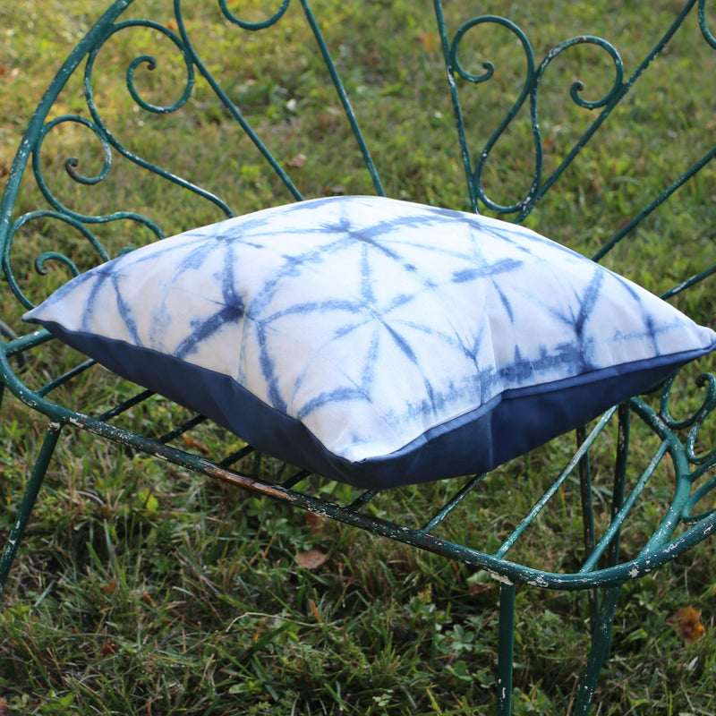 SERAYA INDIGO OUTDOOR DECORATIVE PILLOW