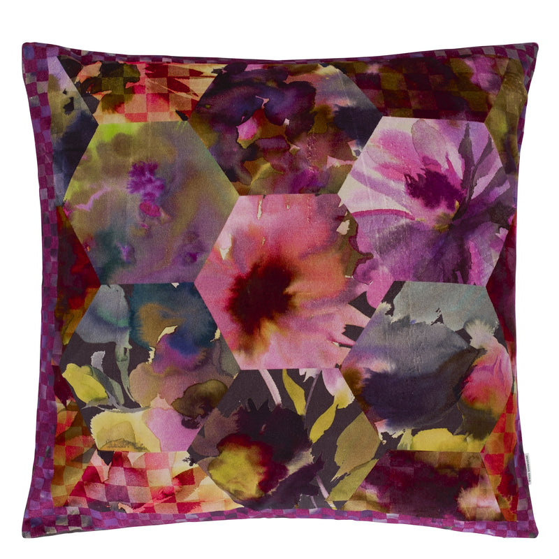 KASHMIRI MAGENTA DECORATIVE PILLOW