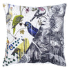 JUNGLE BIRDS PERCENEIGE DECORATIVE PILLOW