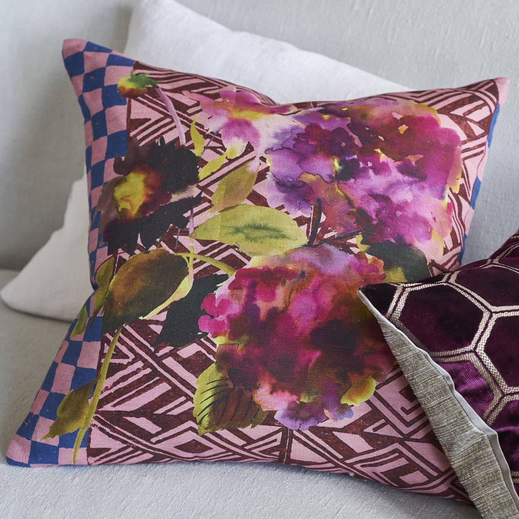 JAIPUR ROSE DECORATIVE PILLOW