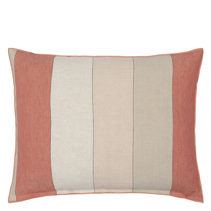 BRERA GESSATO CORAL DECORATIVE PILLOW COVER