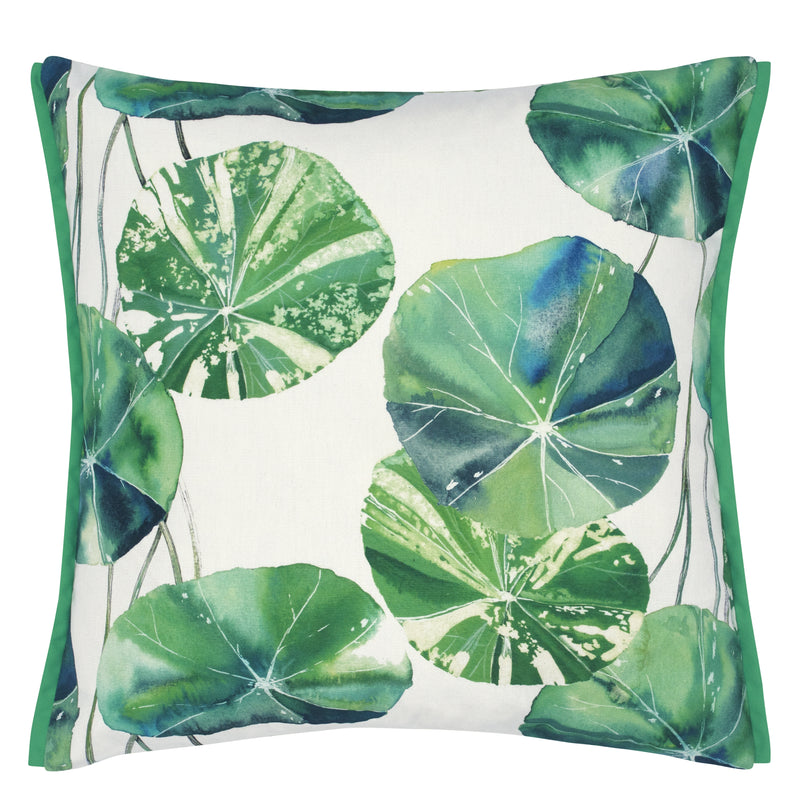 BRAHMI LEAF OUTDOOR DECORATIVE PILLOW