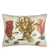 SEA LIFE CORAL DECORATIVE PILLOW