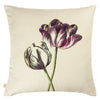 VARIEGATED TULIPS BUTTERMILK DECORATIVE PILLOW