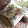 SEA LIFE CORAL DECORATIVE PILLOW
