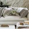 CARRARA FIORE PLATINUM DECORATIVE PILLOW