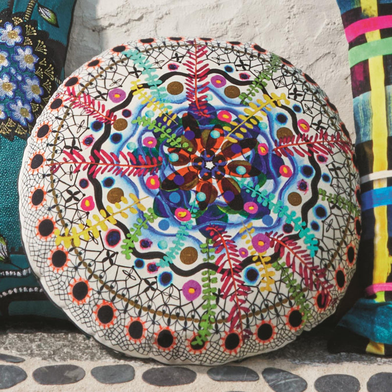 ROSETTA MULTICOLORE DECORATIVE PILLOW