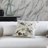 CARRARA FIORE PLATINUM DECORATIVE PILLOW