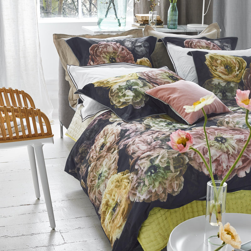 LE POEME DE FLEURS MIDNIGHT EURO SHAM SAMPLES