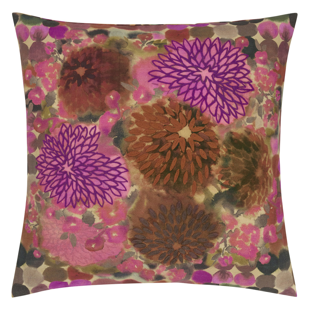 JAPONAISERIE SAFFRON DECORATIVE PILLOW