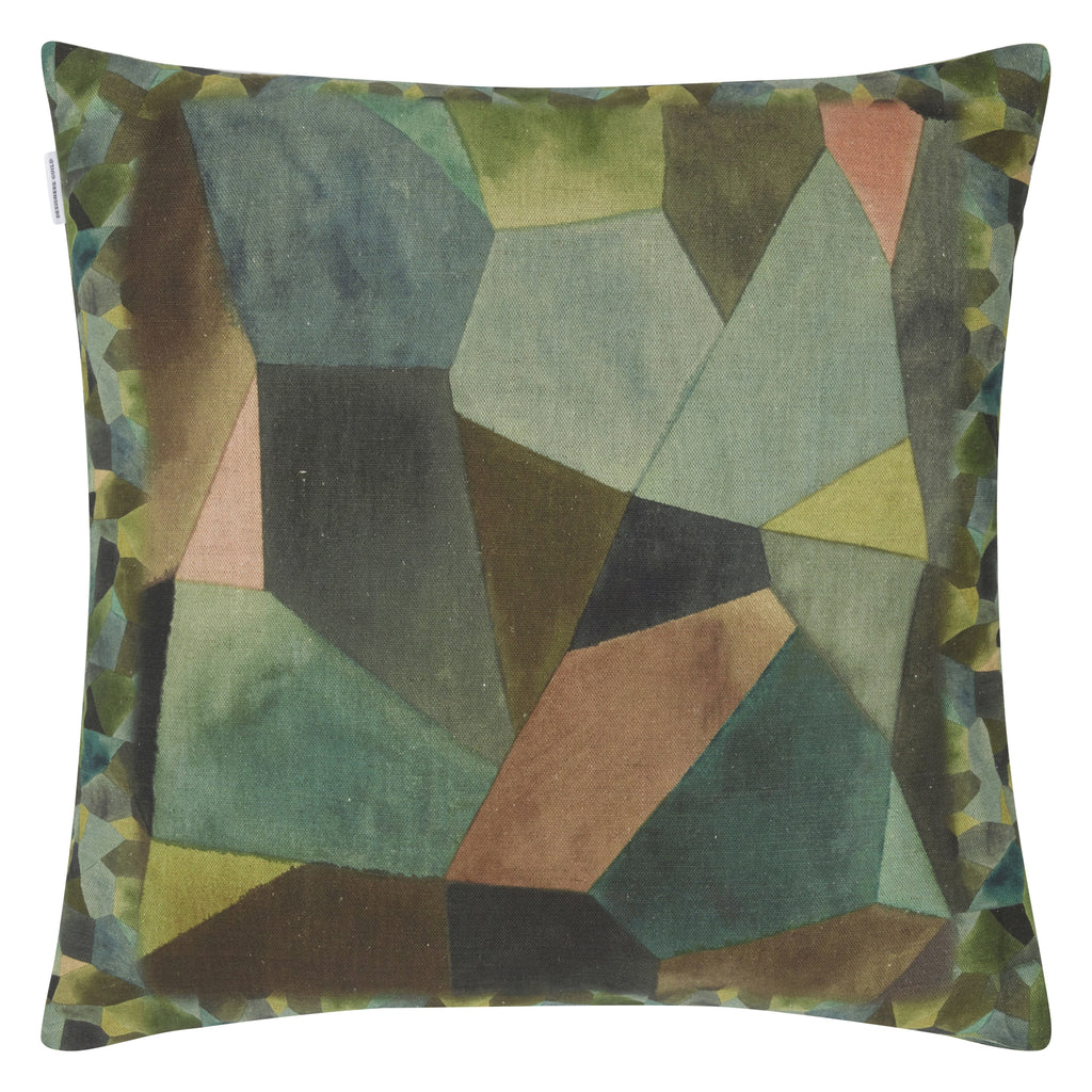 GEO MODERNE BRONZE DECORATIVE PILLOW