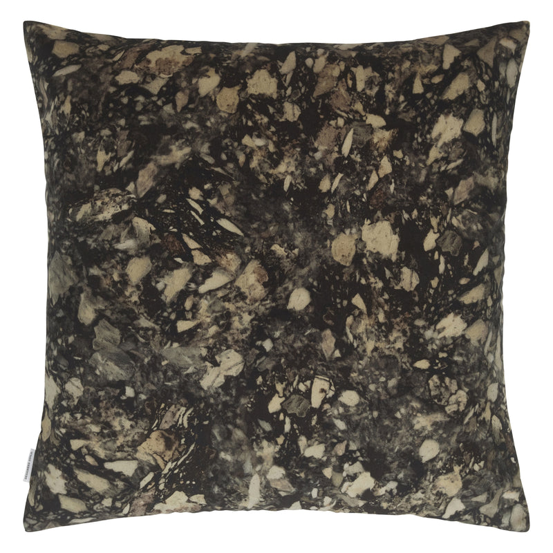 DAHLIA NOIR SLATE DECORATIVE PILLOW