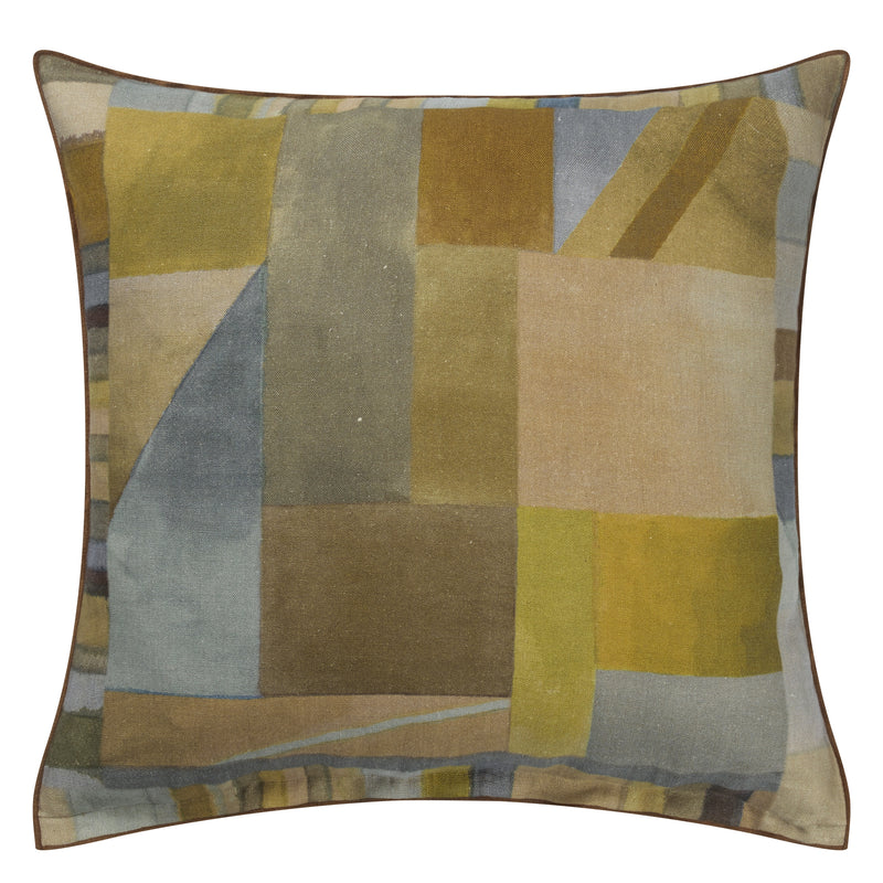 ALPHONSE OCHRE DECORATIVE PILLOW