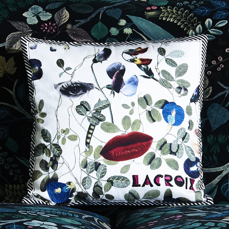 DAME NATURE- PRINTEMPS DECORATIVE PILLOW