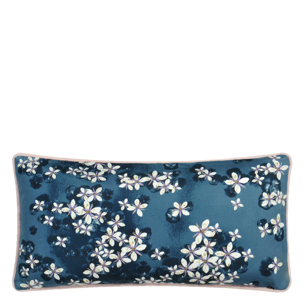 LACROIX CHERRY! BLEU DENIM DECORATIVE PILLOW