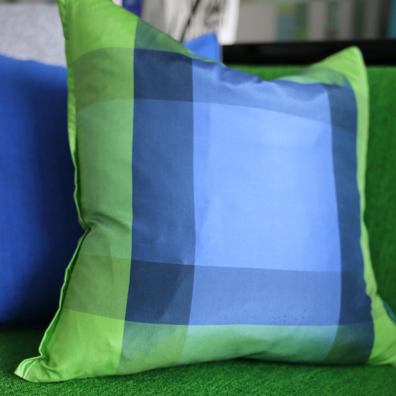 VARANASI COBALT DECORATIVE PILLOW