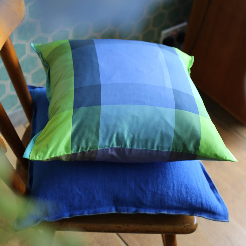 VARANASI COBALT DECORATIVE PILLOW