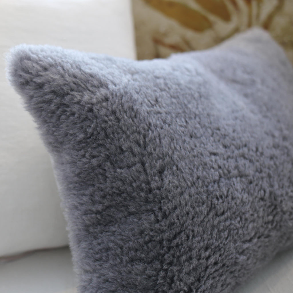 MOUSSON GRAPHITE DECORATIVE PILLOW COVER