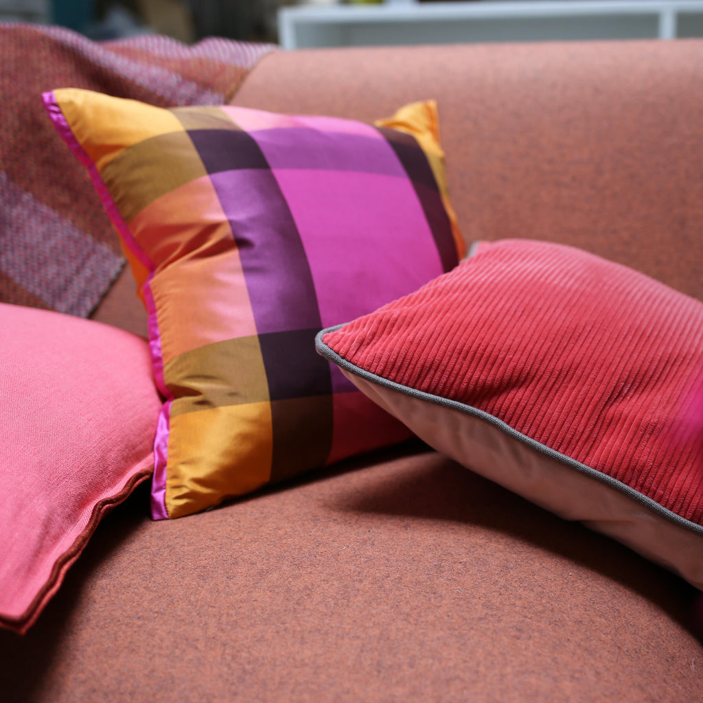VARANASI FUCHSIA DECORATIVE PILLOW