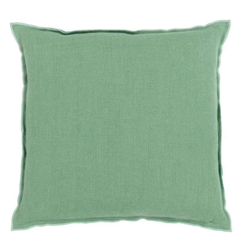 BRERA LINO THYME AND PALE JADE DECORATIVE PILLOW